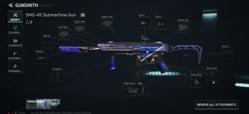 Build screenshot