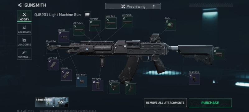 Build screenshot