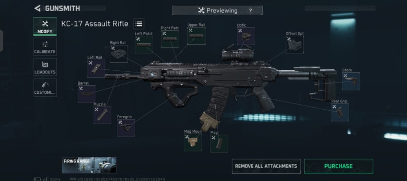 Build screenshot