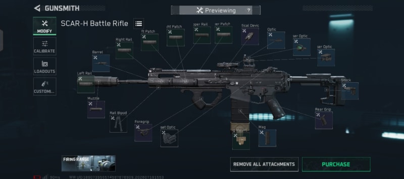Build screenshot