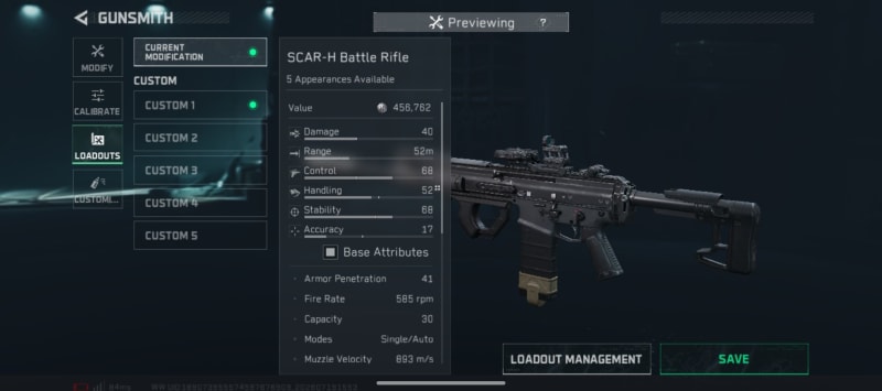 Build screenshot
