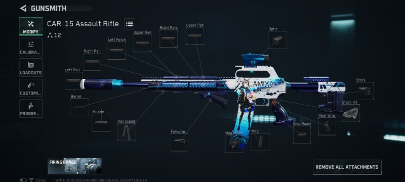 Build screenshot