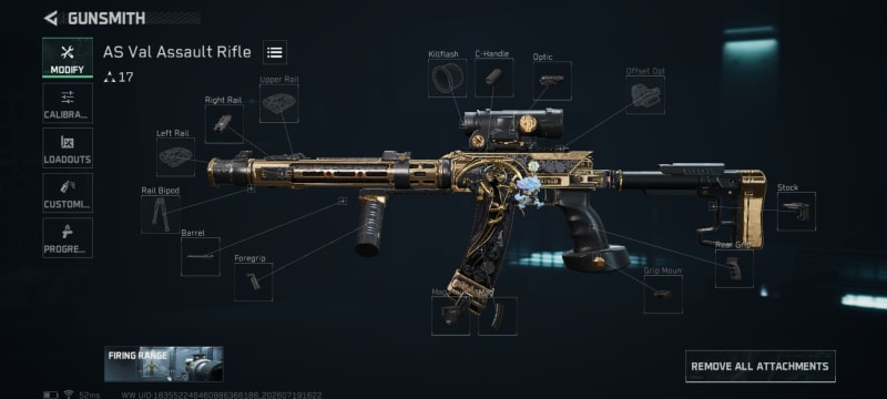 Build screenshot