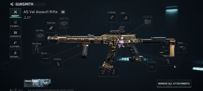 Build screenshot