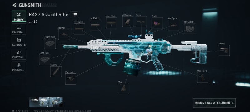 Build screenshot