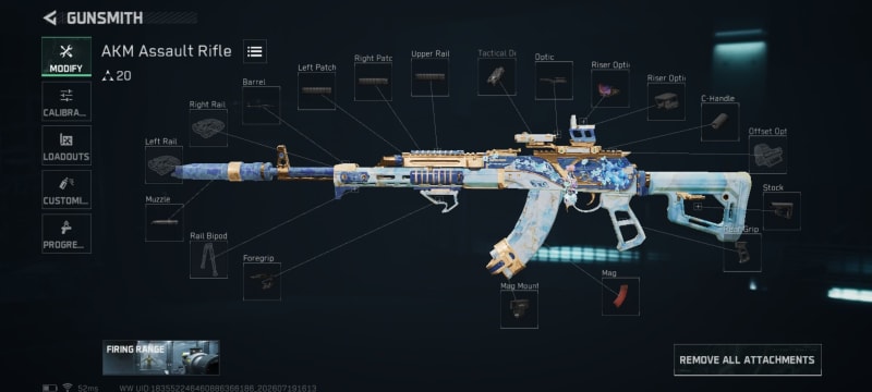 Build screenshot