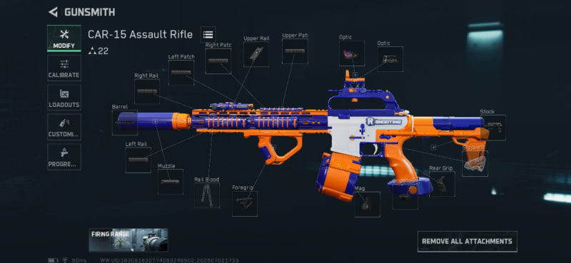 Build screenshot