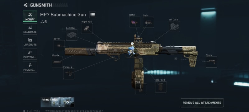Build screenshot