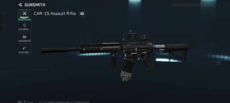 Build screenshot
