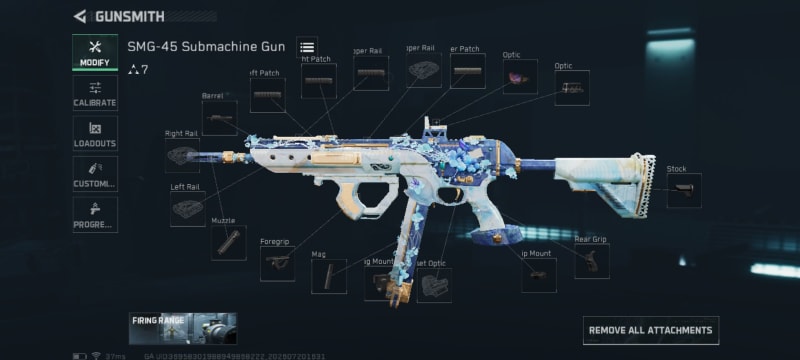 Build screenshot