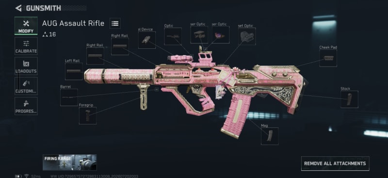 Build screenshot