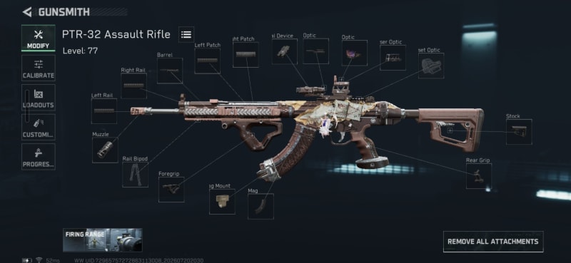 Build screenshot
