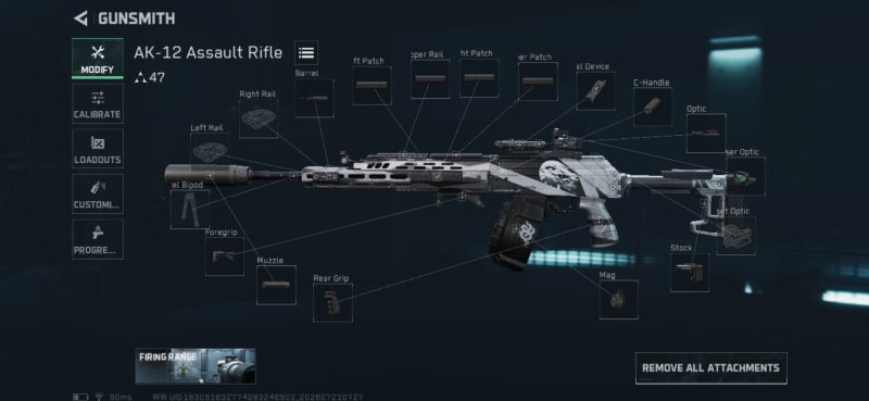 Build screenshot