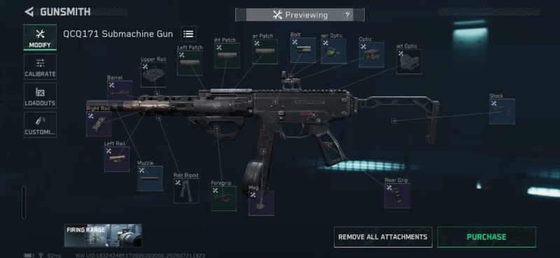 Build screenshot
