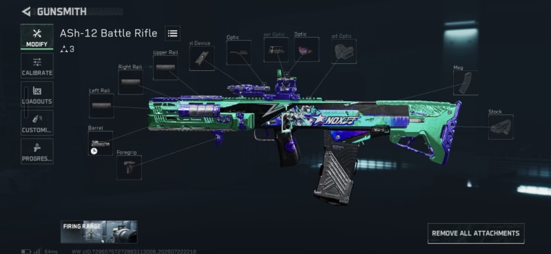 Build screenshot