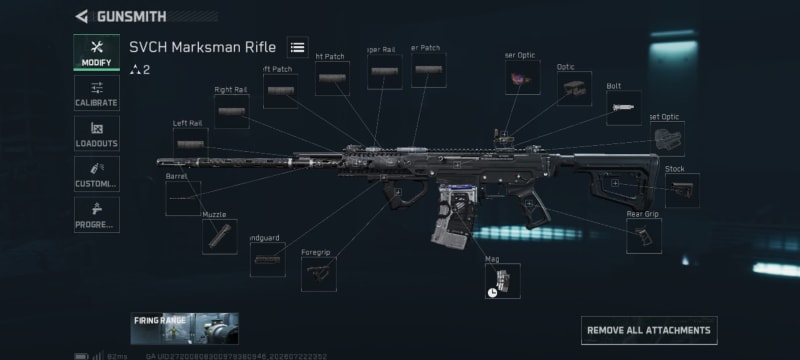 Build screenshot