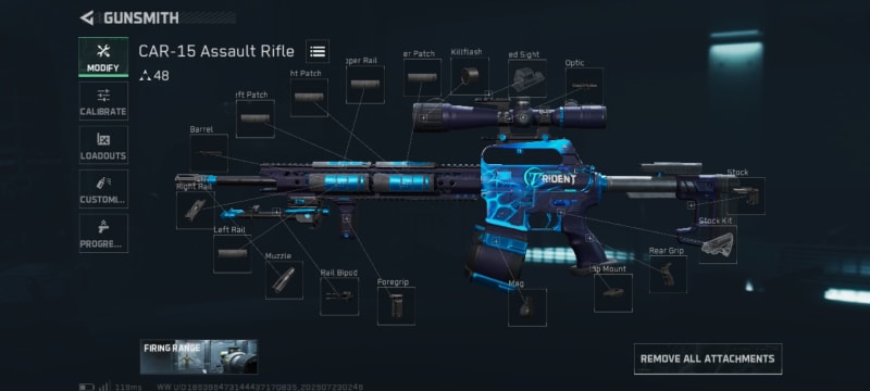Build screenshot