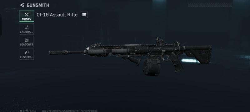 Build screenshot