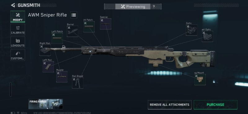 Build screenshot