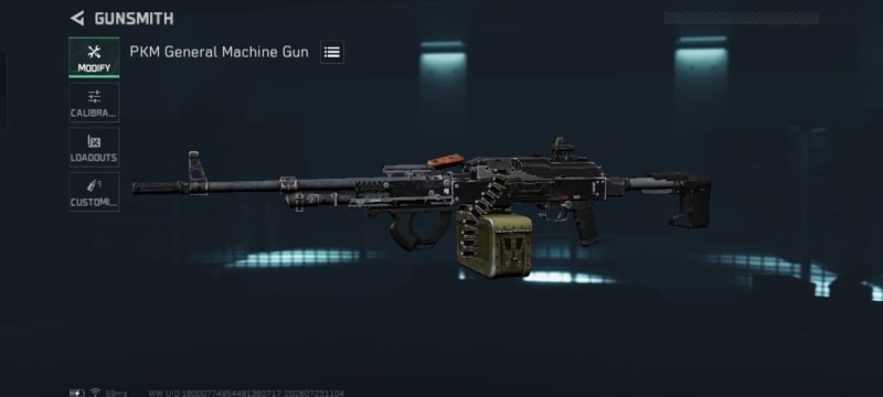 Build screenshot