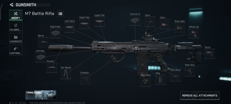 Build screenshot