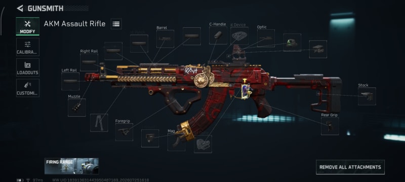 Build screenshot