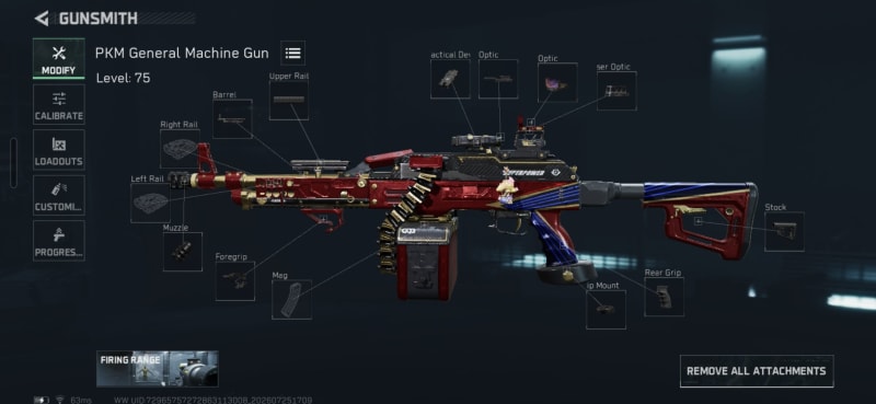 Build screenshot