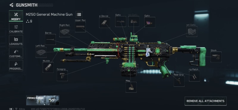 Build screenshot