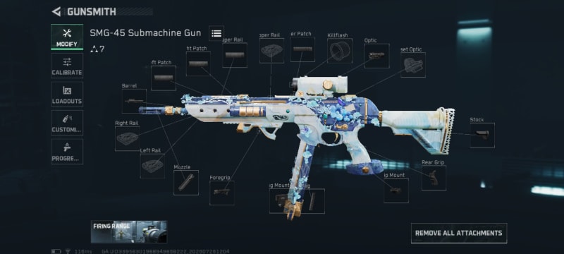 Build screenshot