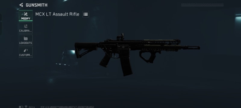Build screenshot