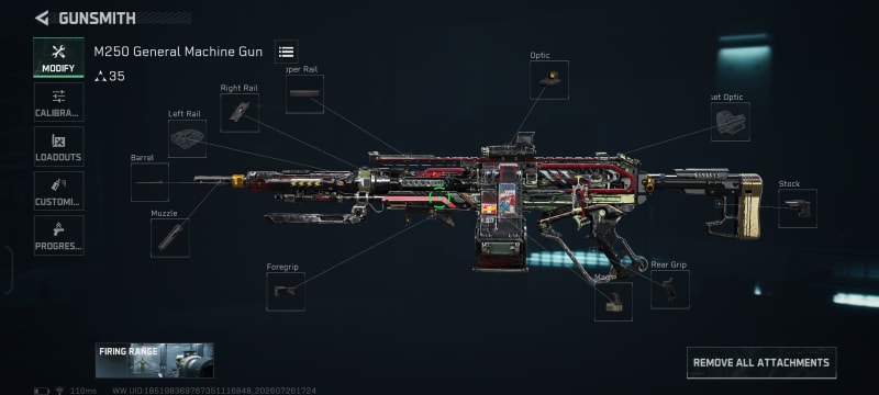 Build screenshot