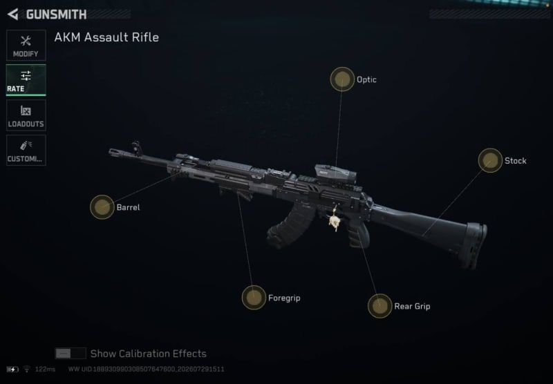 Build screenshot