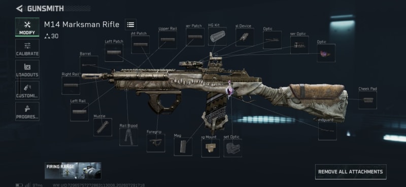 Build screenshot