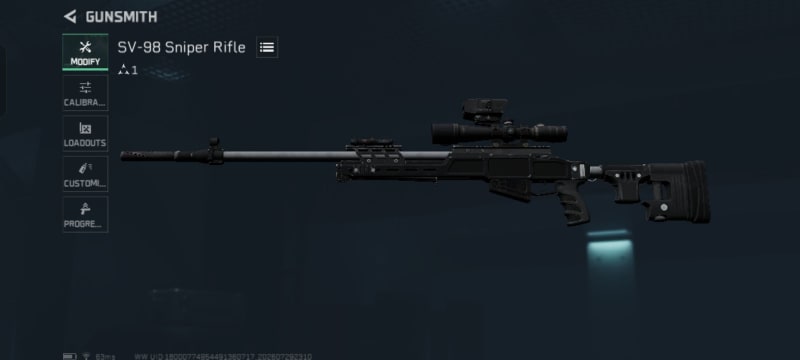 Build screenshot