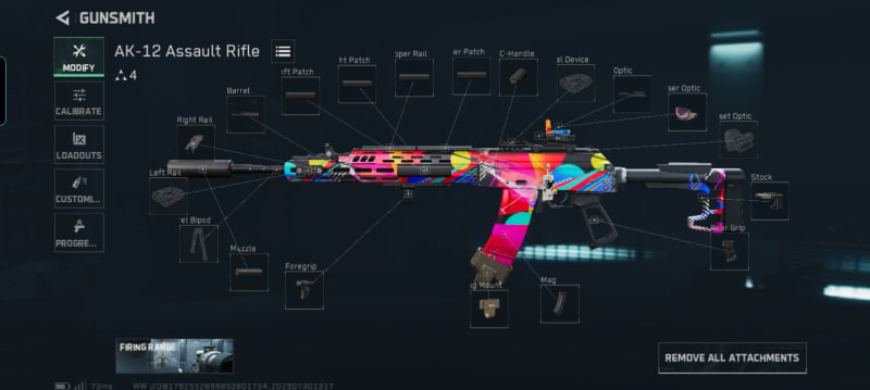 Build screenshot