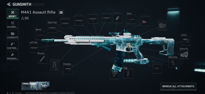 Build screenshot