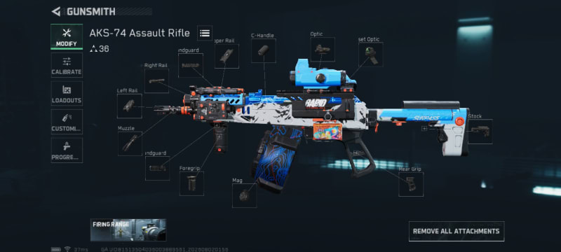 Build screenshot
