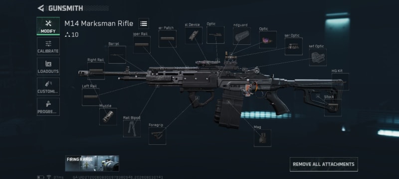 Build screenshot