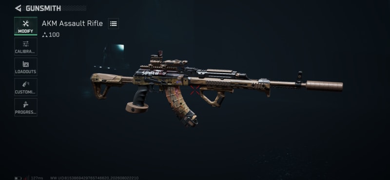 Build screenshot
