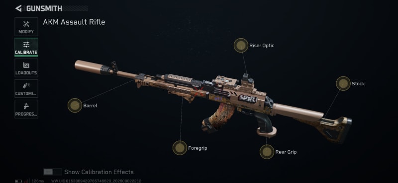 Build screenshot