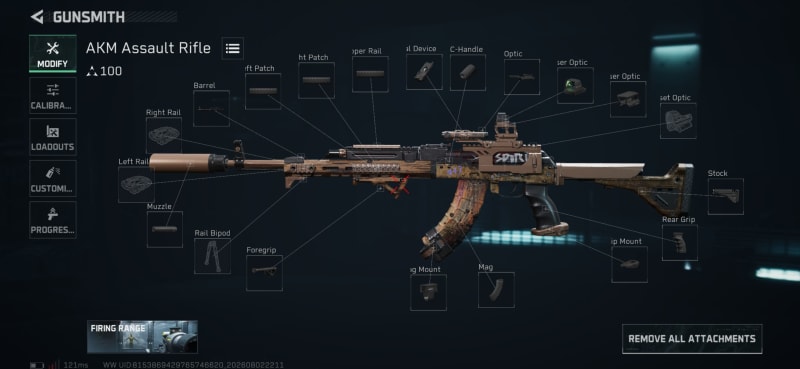 Build screenshot
