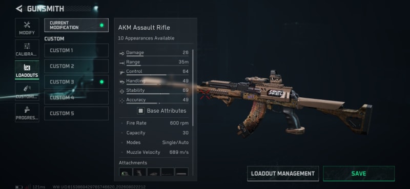 Build screenshot