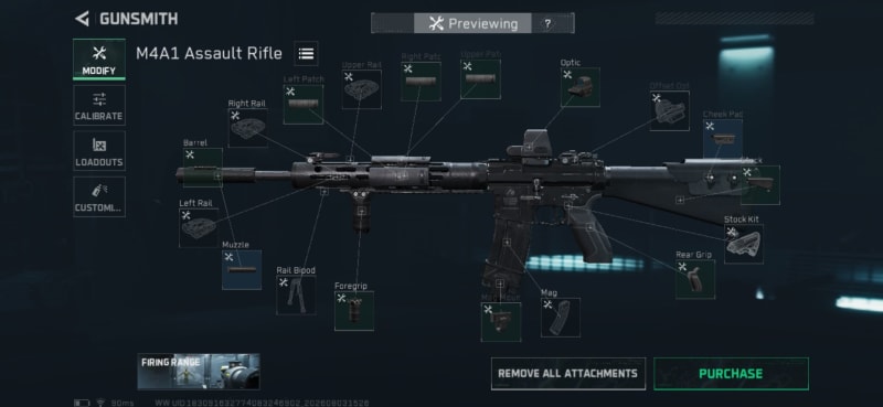 Build screenshot