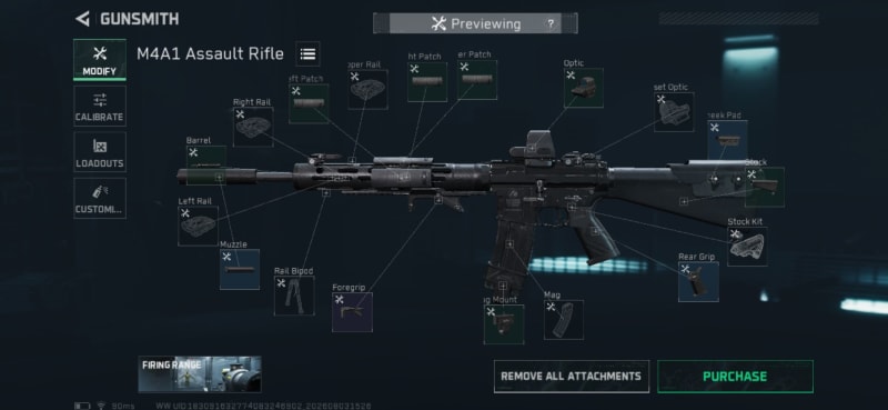 Build screenshot