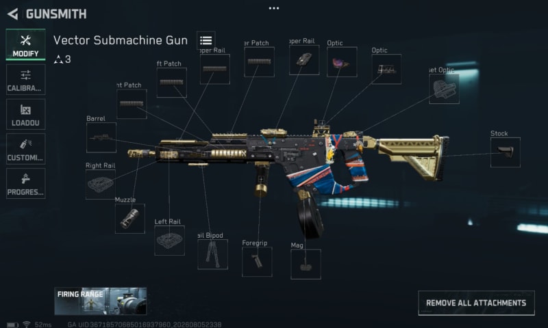 Build screenshot