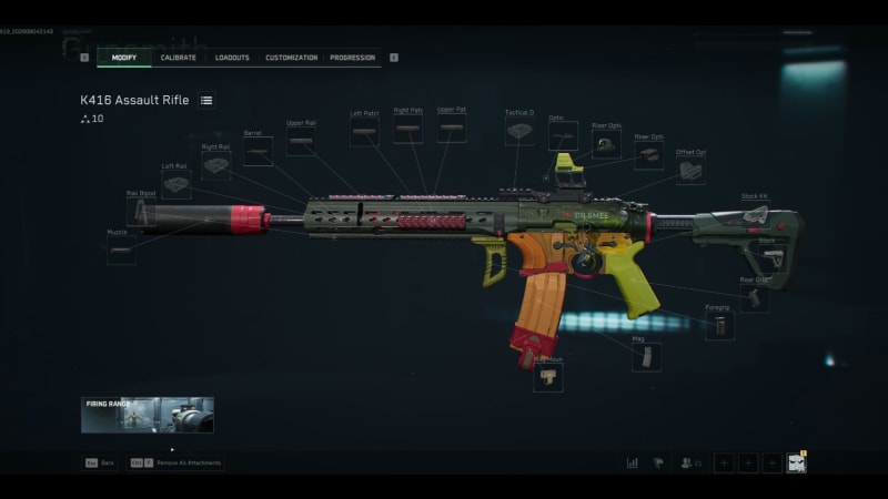 Build screenshot