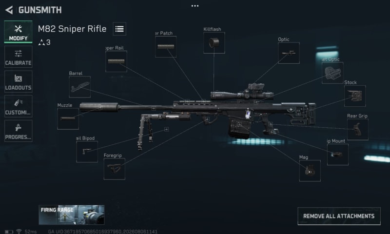 Build screenshot