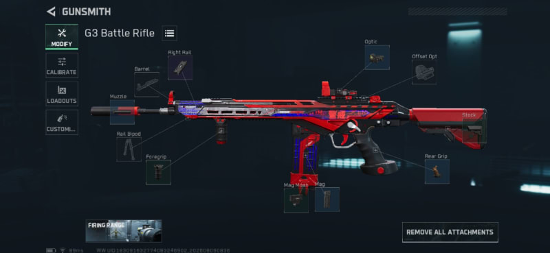 Build screenshot