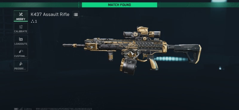 Build screenshot