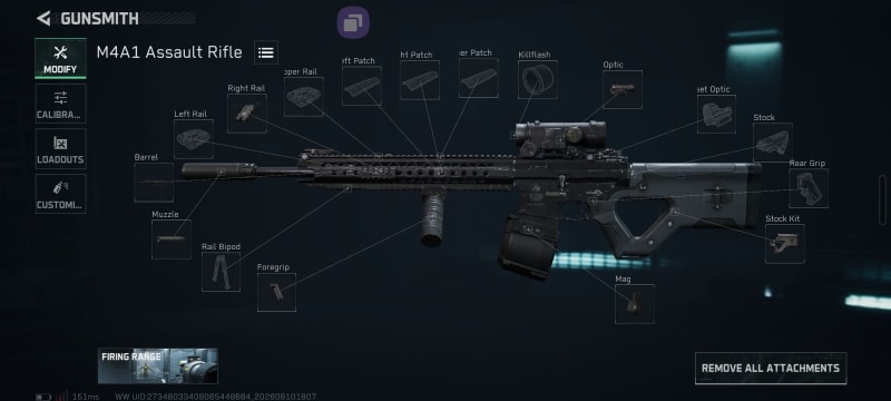 Build screenshot